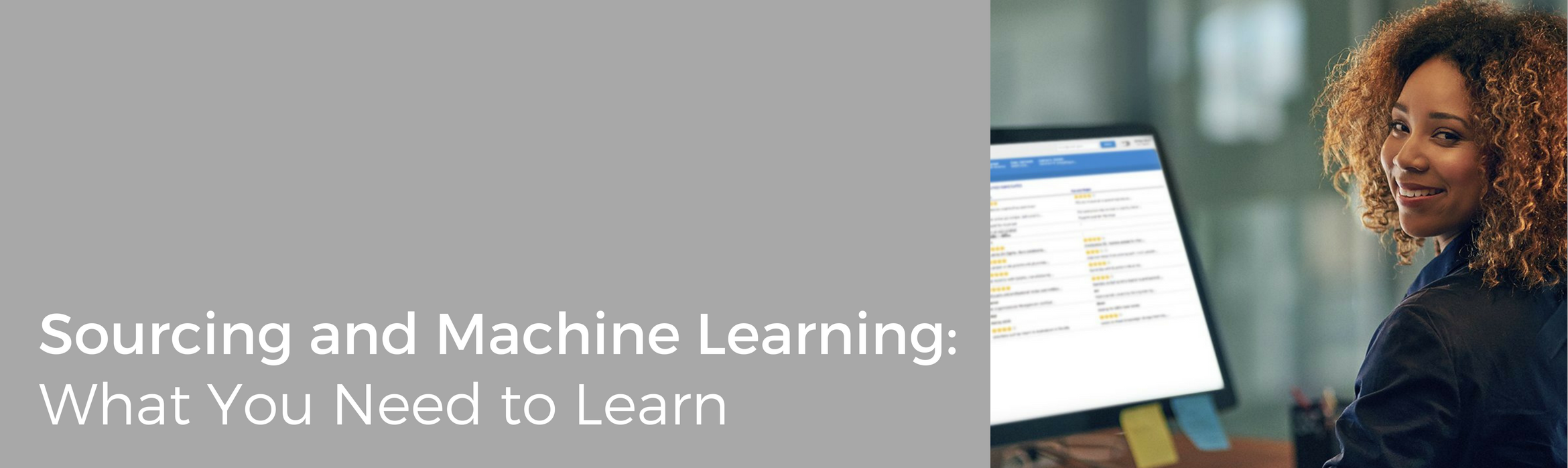 Sourcing and Machine Learning: What You Need to Learn